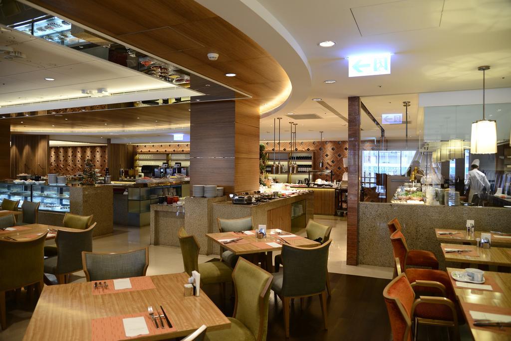 The Okura Prestige Taipei Hotel Exterior foto The lobby lounge